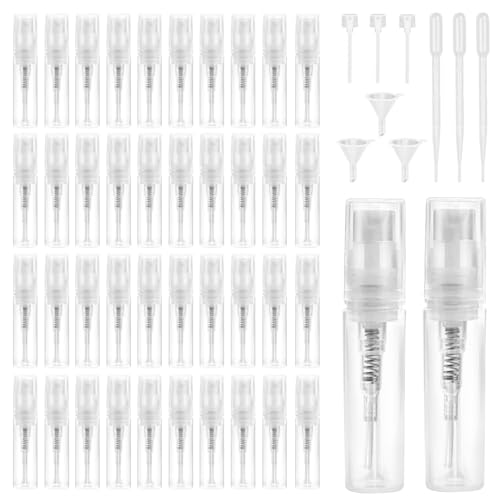 QGGTQG 100 Stück Mini Parfümzerstäuber Set