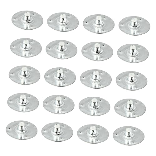 Clips de hierro para mechas de vela con base ligera 5 unidades