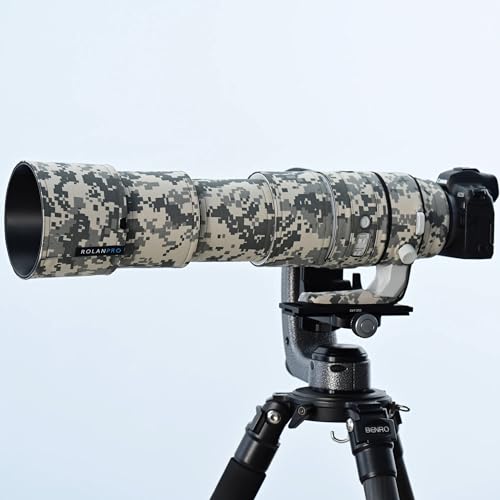 Housse Canon RF 200-800 mm ROLANPRO protège de la pluie et des rayures de l'optique