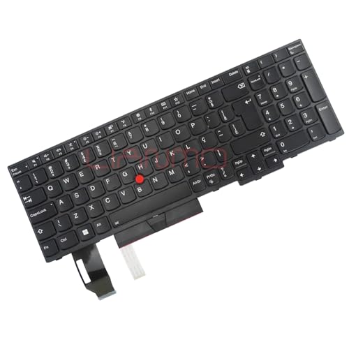 Clavier de rechange Lenovo Thinkpad T590 P52 E580 rétroéclairé trackpoint outils inclus - 5