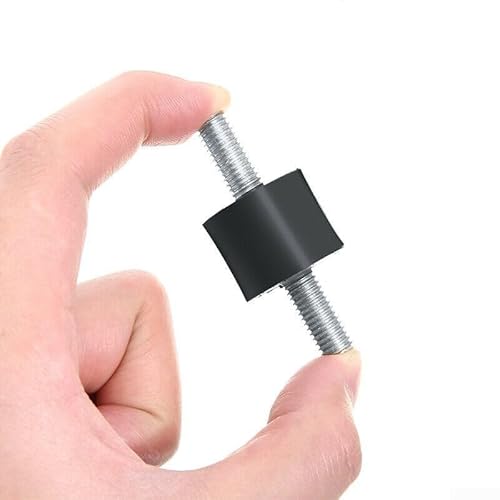 Set di 4 ammortizzatori di vibrazioni in gomma parti metalliche Silent Block per applicazioni di dimensioni filettatura M5 M6 M8 che proteggono le apparecchiature dalle interferenze di vibrazione (M6)