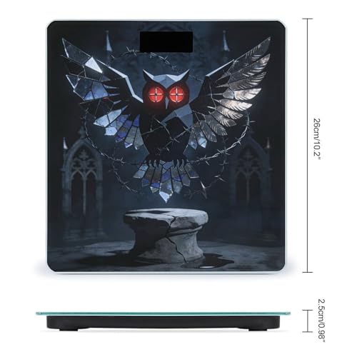 Báscula Digital de Baño con Pantalla LED Transparente 400 Lbs miniatura 2