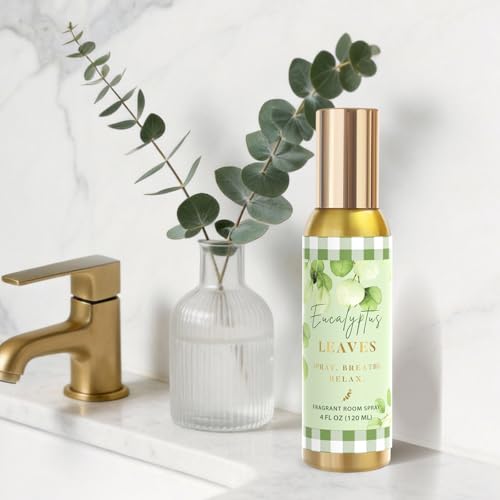 Image of Room Spray, Bright Vanilla, Eucalyptus leaves, Serene Lavender, 3 Pack, Each 4 fl oz, Air Freshener for Home, Long-Lasting Odor Eliminator for Bathroom and Office