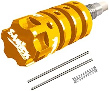 SAMICK SPORTS Cushion Plunger for recurve Bow, Aluminum Alloy Screw in Shock Absorption preasure Botton