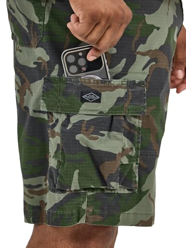 Lee Herren Big & Tall Extreme Motion Carolina Cargo Short Cargos, Olive Macon Camo Ripstop, 44 – Ansicht 6