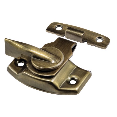 Prime-Line F 2566 Sash Lock, 1-3/4 and 1-1/2 In. Hole Centers, Fits Single/Double Hung Wood Windows...