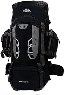 Mooedcoe 75L Large Hiking Backpack Outdoor Sports Water-Resistant Travel Daypack Mountaineering Climbing Trekking Camping Rucksack