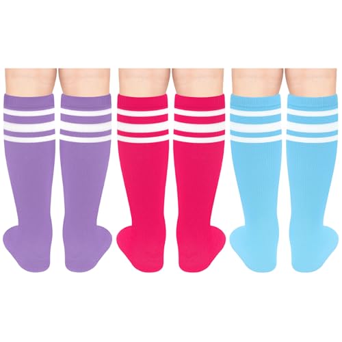 Image of Sarfel Toddler Soccer Socks Kids Soccer Socks Youth Soccer Socks Kids Baseball Socks Girls Softball Socks Boys Football Socks