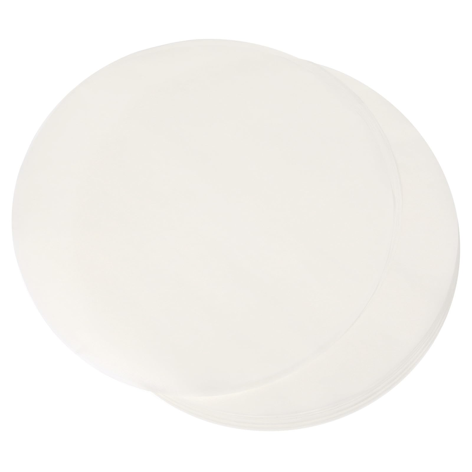 YARNOW 500 Láminas de Papel para Hornear Pergamino Desechable Antiadherente para Cocina y Horno, Papel Absorbente de Aceite Blanco, Ligero y Cómodo para Repostería