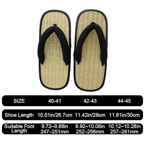 Dianzan Tongs Traditionnelles Japonaises en Paille Tressée, Pantoufles D'été, Sandales-Pantoufles À Bride en Forme De Y, Pantoufles À Bout Ouvert – vue 6