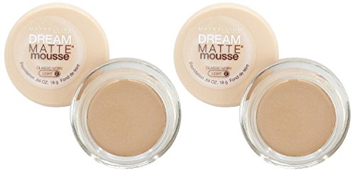 Maybelline Dream Matte Mousse Foundation - Classic Ivory - 2 Pack