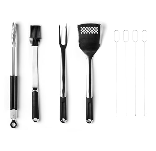 HexClad 8-Piece BBQ Grill Tool Set