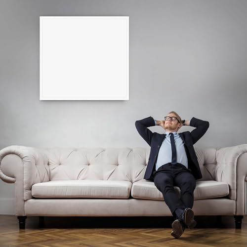 Wiltec Infrarotheizung 290 Watt, energieeffizienter Heizkörper, Wandmontage Elektroheizung, Heizpaneel, IR Heizung-3