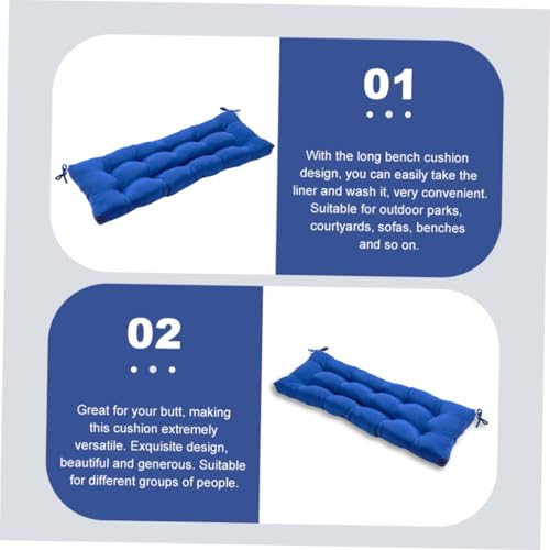 Coussin pour bancs et canapés de jardin imperméable et indéformable - 4