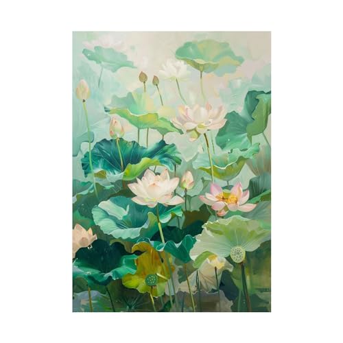 Affiche décoration murale lotus pour une ambiance zen dans votre restaurant