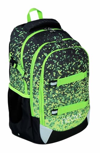 Mochila escolar ACTIVE Pro de tejido PET reciclado neoxx Pixel 2