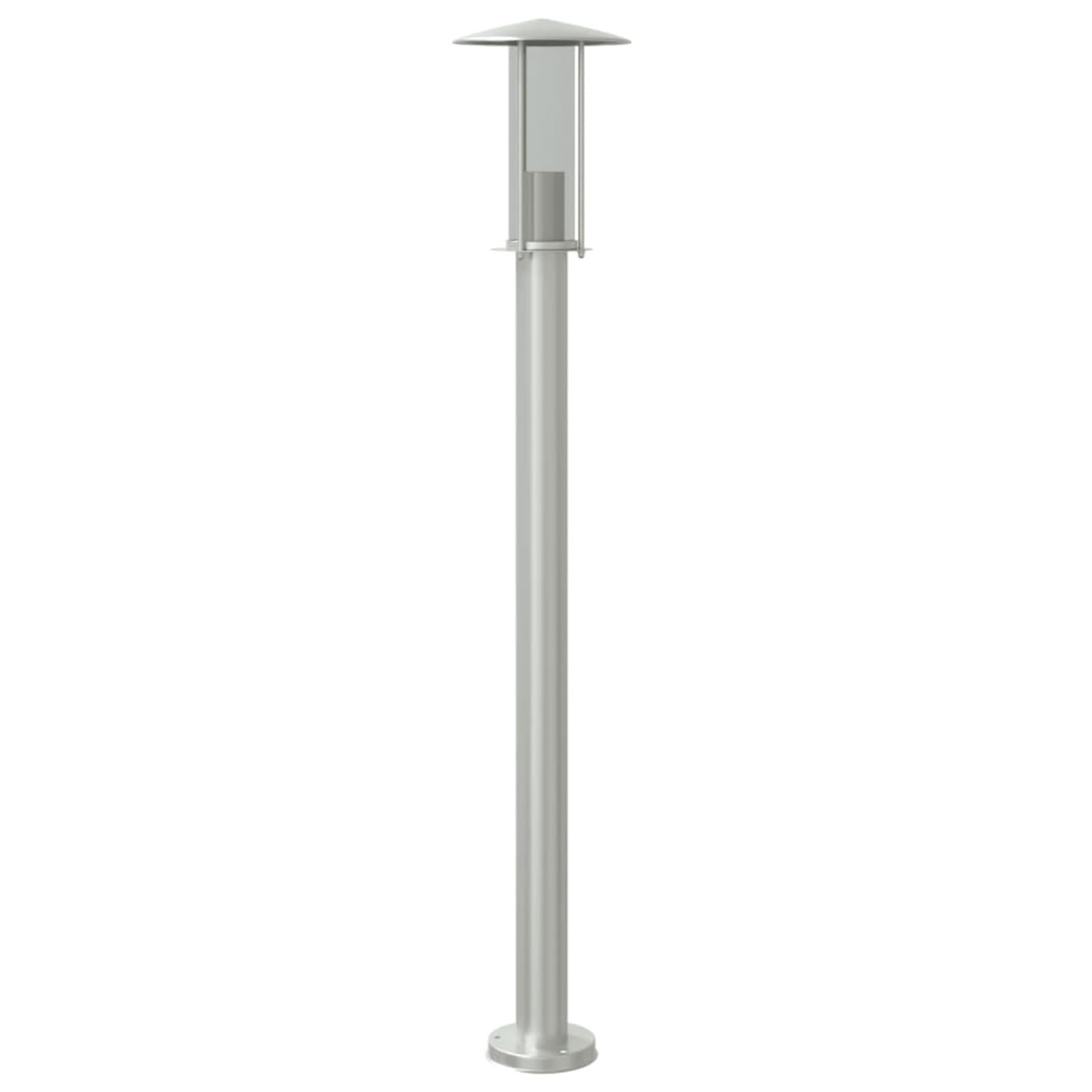 ZEYUAN Lampada da Terra per Esterni Argento 100 cm in Acciaio Inox,Lampade da Terra,Lampada da Terra Moderna,Lampade da Terra per Soggiorno-4006351