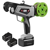 CLEASEBILY Legatrice per Vigneto a Batteria, 6 Livelli di avvolgimento, Legatrice elettrica,per Pomodori UVA Verdure Fiori Fruttaper UVA