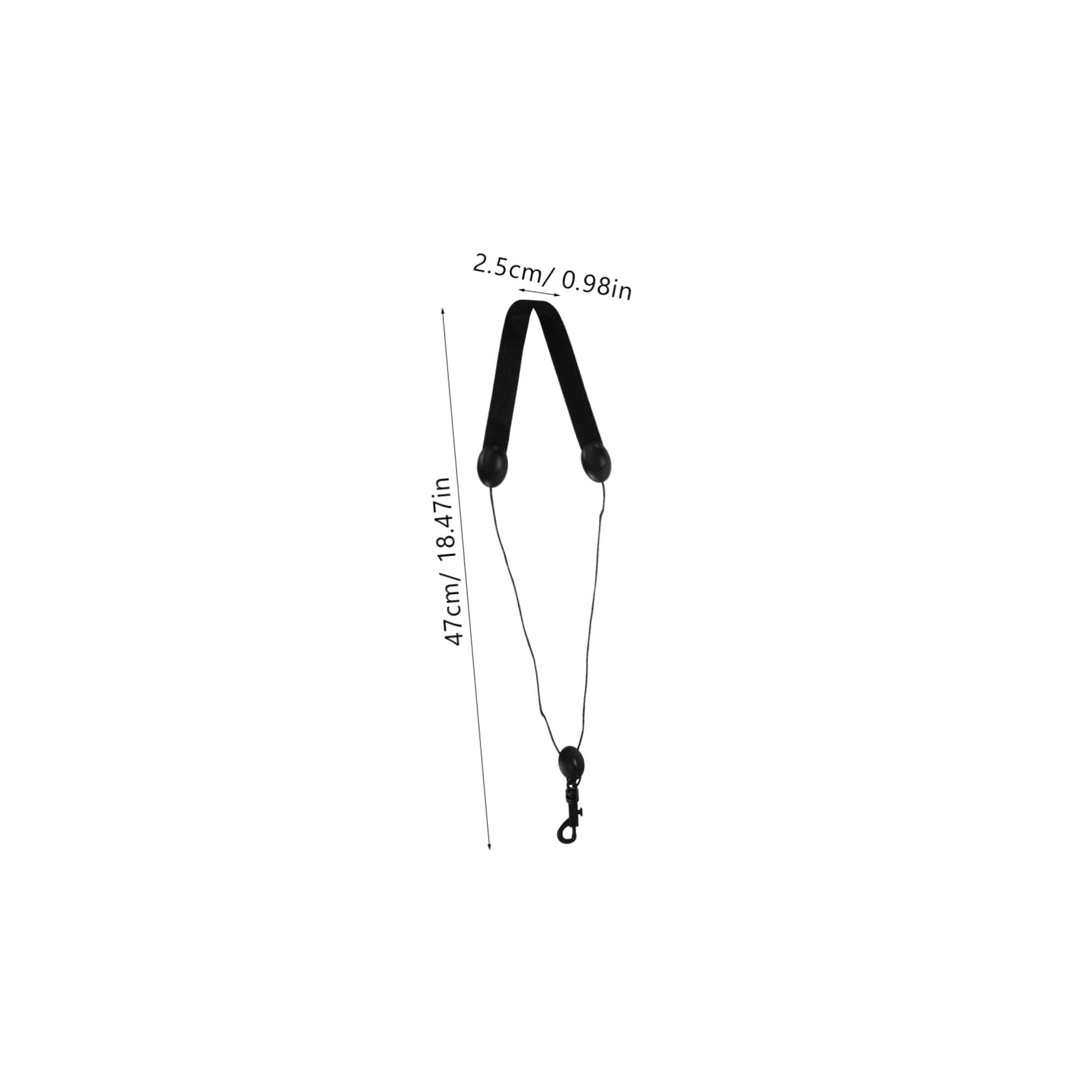Kisangel Professional Clarinet and Saxophone Neck Strap Comfortable Portable Design
