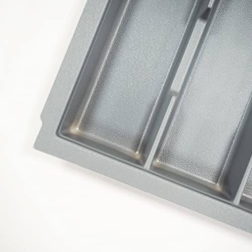 Grey Cutlery Tray for 500mm Blum Metabox Drawer | 429mm L x 431mm W | Storage | Organisation - Image 3