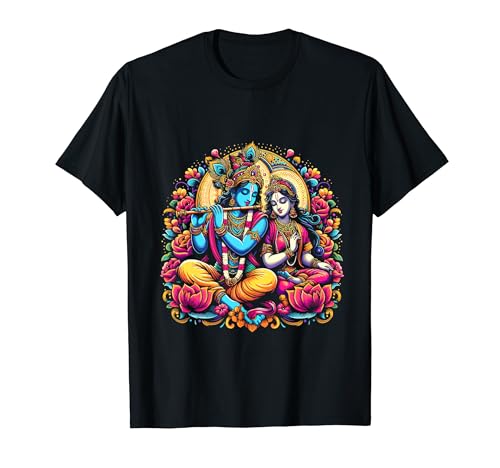 Señor Shri Krishna Dios hindú Señor Shri Krishna Amante Devoto Camiseta