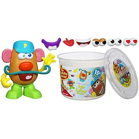 Mr Potato Head A2443 02704001513 Playskool Mr.Potato Head Tater Tub Set, White, Basic Cover