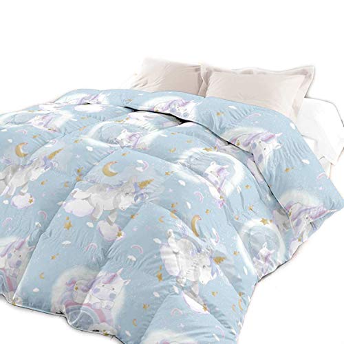 TOLRA EDREDON Azul Unicornio RE017