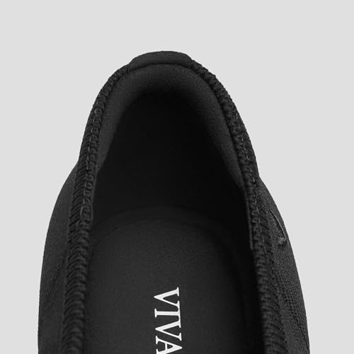 Image of VIVAIA Nelly Women's Mary Jane Flats Comfortable Almond Toe Ballet Flat Shoe Lightweight Soft Versatility Dress Shoes