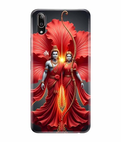 Image of Lord Ram with Sita MATA Printed Hard Back Case Cover & Compatible for Vivo V11 Pro (Multicolor) - D1806