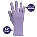 Kimberly Clark Lavender Nitrile Exam Gloves (52818), Thin Mil, 2.8 Mil, Ambidextrous, 9.5”, Medium, 250 Gloves / Box