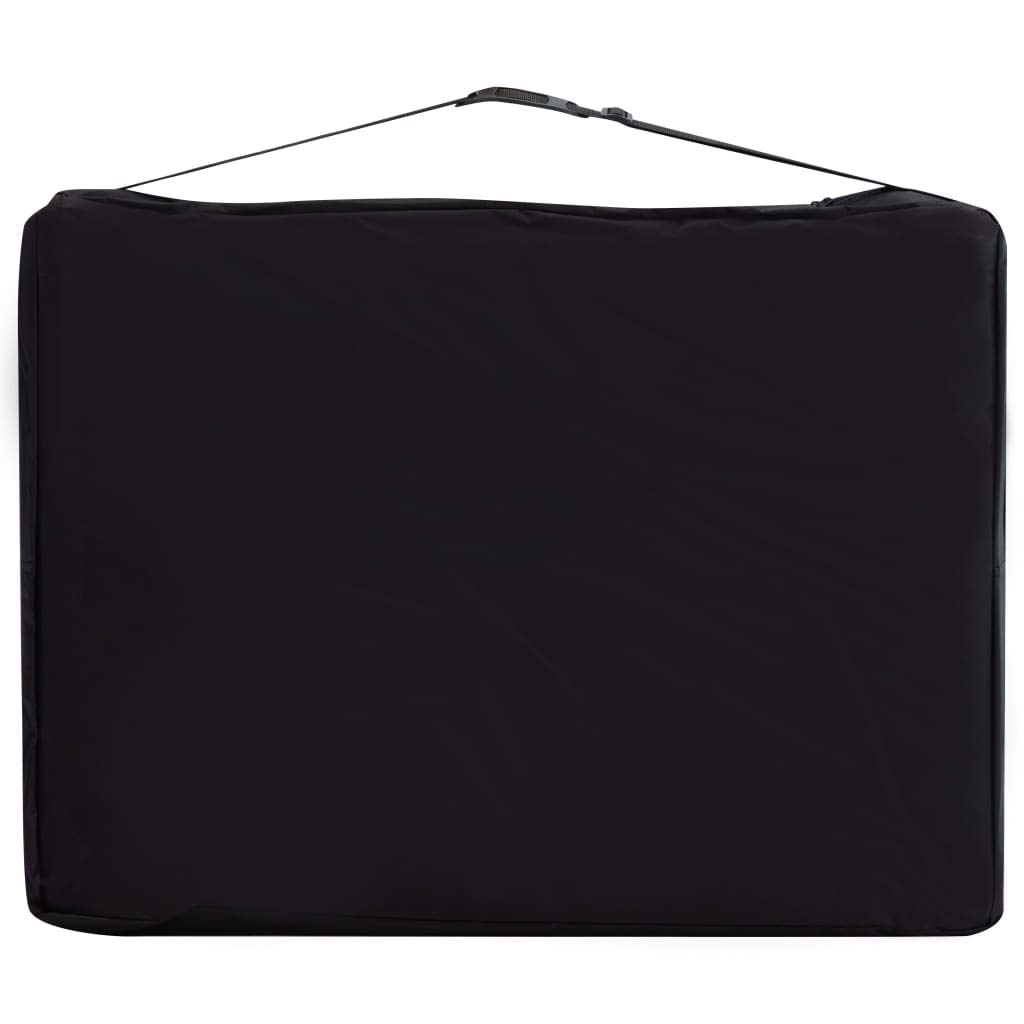 Table de Massage Pliable 3 Zones Aluminium Noir et Blanc,Santé & beauté,Hygiène personnelle,Massage & Relaxation,Tables de Massage,17.1 kg-110236
