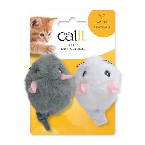 Catit Lot de 2 Souris de Course