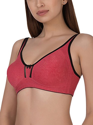 Image of Clovia Women's Cotton Rich Non-Padded Non-Wired Double Layered Full Cup Bra