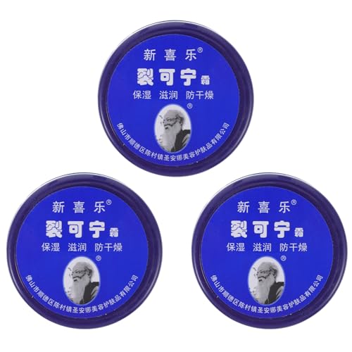 VINTORKY Crema Hidratante Para Manos No Grasa, 3 Uds., Para Pies Y Manos Secos Y Agrietados (azul) (estilo Aleatorio)
