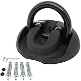 KRASER KR804 Security Anchor, Ground & Wall Anti-Theft Motorcycle Fixation Solid Lock, Swing Shackle, Hardened Steel, Bike Security Anti Theft Anchor Garage Concrete, Bicycle Chained Parking