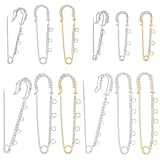 Taille et contenu:Ces épingles de sûreté robustes sont disponibles en une seule taille:4 mm (51 x 16.5 x 7.5 po).; 61 x 18.5 x 8mm (2.40 x 0.73 x 0.31 pouces); 71 x 20.5 x 7.5mm (2.80 x 0.81 x 0.30 pouces); 77.5 x 20.5 x 7.5mm (3.05 x 0.81 x 0.30 pouces), avec un diamètre de trou de 2.5mm (0.10 pouces). Venir avec une boîte en plastique