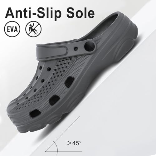 Image of Beslip Comfortable Garden Clogs for Women and Men with Medium Arch Support | Waterproof Slip-Resistant Sandals, Lightweight EVA Slip-On Shoes for Indoor Outdoor