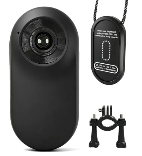 Frelisty Mini Caméra Sport, 26g POV Camera Pieton avec Magnétique