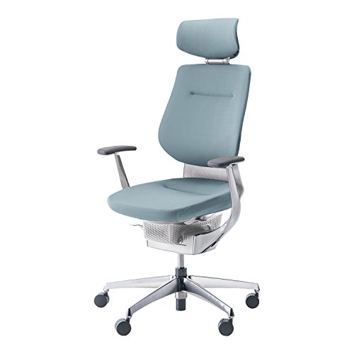コクヨ イング イス アッシュターコイズ クッションタイプ デスクチェア 事務椅子 座面が360°動く椅子 CR-GA3245E1G439-VN 【ラクラク納品サービス】