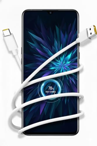 Image of AINE 80W SuperVOOC USB-C Fast Charging Cable | 7A High-Speed Type-C Cord compatible with Realme 12 11 Pro+ 11 Pro Narzo 60 Pro Narzo 60 10 Pro+ 10 Pro 9 Pro Narzo 50 Pro - Original Charging Speed