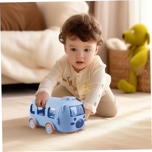 Botella de agua de autobús de dibujos animados el regalo infantil con ruedas perfecto 4