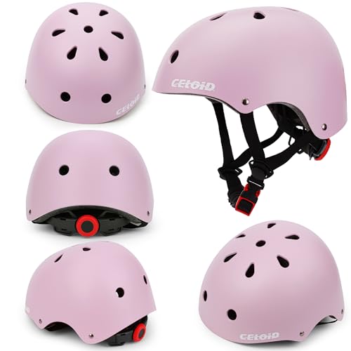 Image of Kids Bike Helmet,Toddler Skateboard Helmets for Ages 2-3-5-8-14 Years Boys Girls，Adjustable Multi-Sport Bicycle Skateboarding Football Roller Skating Scooter Rollerblade Balance Bike Helmet