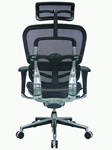 Image of Ergohuman Eurotech Seating High Back Mesh Managers Chair, Plum Red