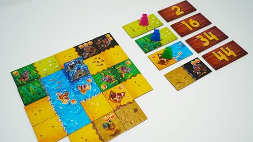 Image of Blue Orange Kingdomino New Edition - Family Board Game - Success Worldwide - Tile Game - For 2 to 4 players - From 8 years old