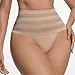 Imagen de ZTFYKLIN Bragas Postparto Interior De Bikini Talle para Mujer Transpirable  Faraly Cintura Alta Braguitas Altas Reductor Braga Brasileña Fajas Reductoras Abdomen Invisibles Moldeadora