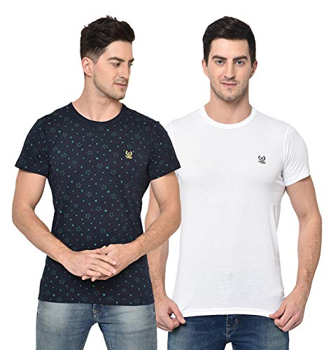 Image of Mack Jonney Regular Fit Mens Tshirts(Pack of 2-MACK631961)