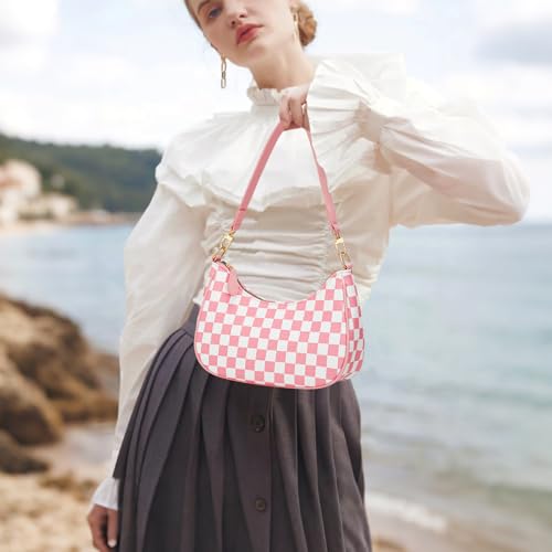 Image of KKXIU Shoulder Bag for Women Cute Hobo Purses and Handbags Retro Clutch Underarm Purse | Cute