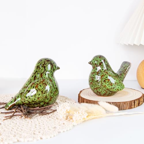 Estatuas de Pájaros Decorativas Modernas en Cerámica miniatura 3