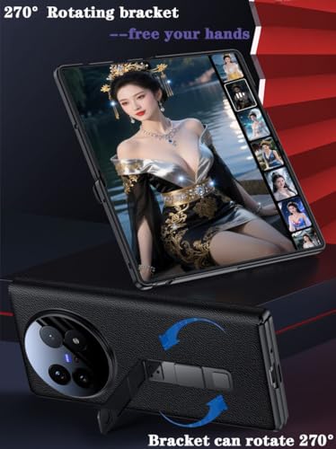 Étui en Cuir pour Vivo X Fold5 : protégez enfin la charnière de votre écran pliant - 5