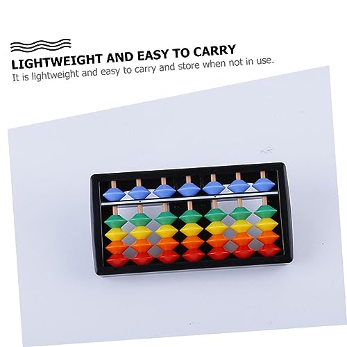 CORHAD 3pcs 7 Gears Abacus Abacus Learning Abacus Arithmetic Abacuses Mental Arithmetic Tool Math Leaning Abacus Toys Abacus for Number Toy Educational Toys Tools Abs